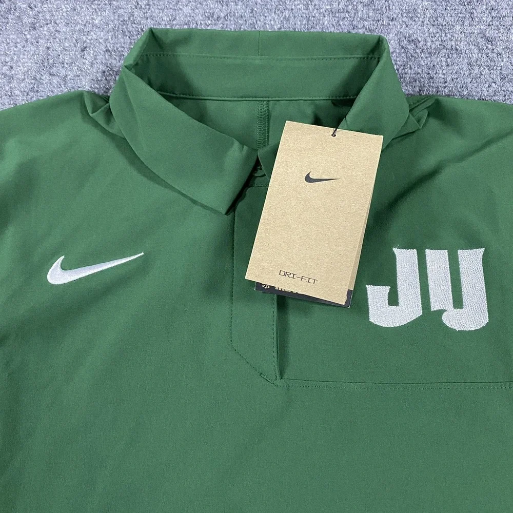 Nike Jacksonville University Polo Womens XS Green JU Dolphins Performance NEW
